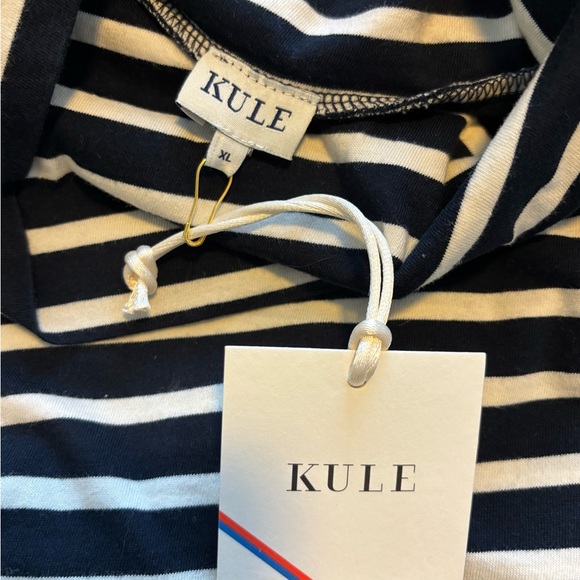 NWT KULE striped turtleneck long sleeve top women’s size XL - Picture 4 of 5